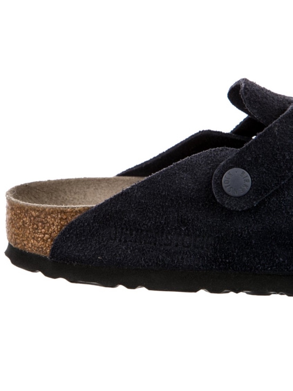 Birkenstock Boston Soft Footbed Suede Clogs Midnight Navy Blue EU 39 - Picture 3 of 7